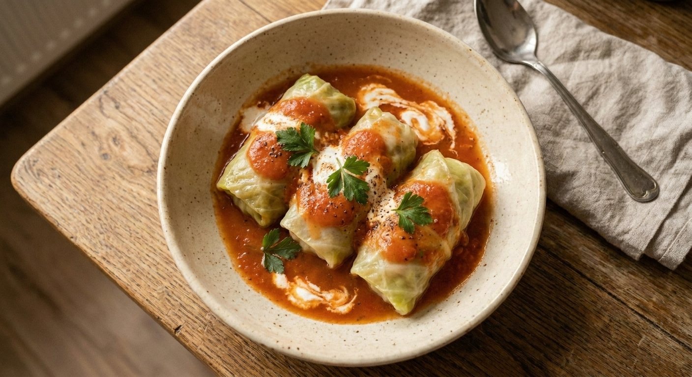 Голубцы, курица + свинина